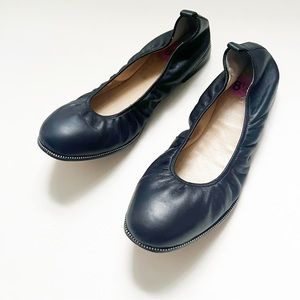 Botkier Black Leather Ballet Flats Size 8.5 balletcore